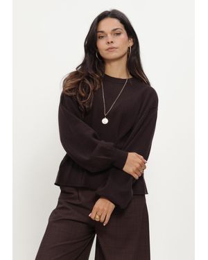 Gestuz Damen Pullover & Cardigans Gzmanzi Waist Pullover - Schwarz
