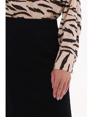 Second Female Midirock Menthina Knit Skirt Damen - Schwarz