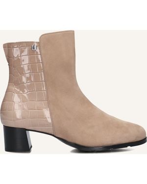HASSIA Damen Stiefeletten Milano - Natur