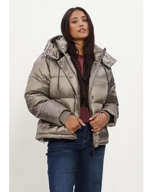 Mos Mosh Damen Jacken Mmjilly Down Jacket - Mettallic