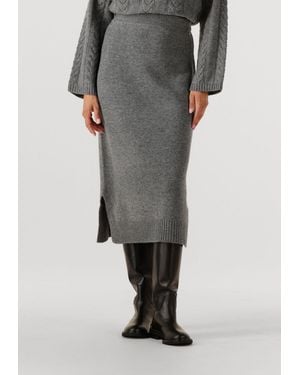 Mos Mosh Damen Röcke Mmbryndis Knit Skirt - Grau