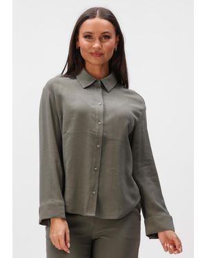 Modström Damen Blusen Sebastianmd Shirt - Grau