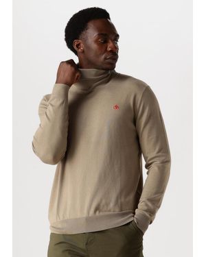 Scotch & Soda Herren Pullover & Cardigans Turtleneck Viscose Sweater - Natur