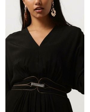 Louizon Maxikleid Aljambra - Schwarz