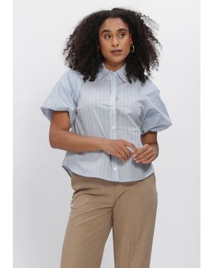 Modström Damen Blusen Augustamd Shirt - Grau