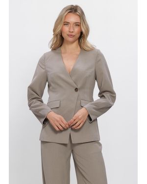 Envii Damen Blazers Enraye Blazer 7092 - Grau