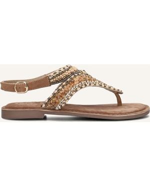 Lazamani Damen Sandalen 75.293 - Schwarz