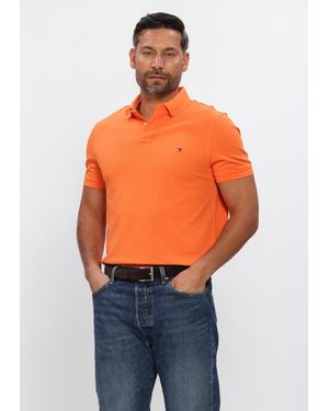 Tommy Hilfiger Herren Polos & T-Shirts 1985 Regular Polo - Orange