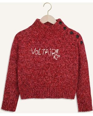 Zadig & Voltaire Mädchen Pullover & Cardigans X60805 - Rot