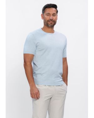 BLUE INDUSTRY Herren Polos & T-Shirts T-Shirts - Weiß