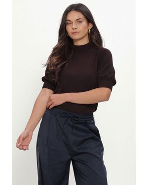 Bruuns Bazaar Damen Pullover & Cardigans Anemonebbhalias Knit - Schwarz
