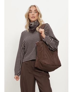 MSCH Copenhagen Damen Tops & T-Shirts Mschsofia Sweatshirt Stp - Braun