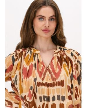Louizon Bluse Mikat Top Damen - Orange