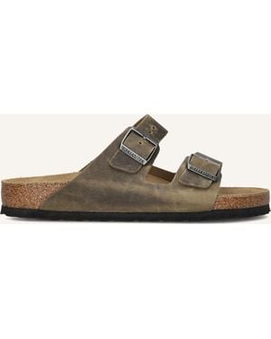Birkenstock Herren Pantoletten Arizona - Schwarz