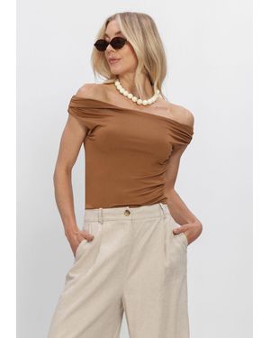 Modström Damen Tops & T-Shirts Himamd Off Shoulder Top - Mehrfarbig
