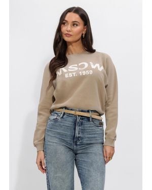 Moscow Damen Pullover & Cardigans 76A-04-Pepper - Blau