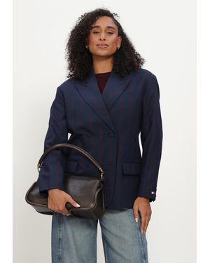 Tommy Hilfiger Damen Blazers Tjw Collegiate Blazer - Blau
