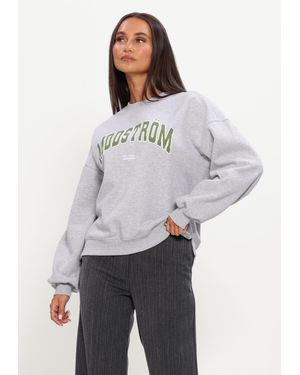 Modström Damen Pullover & Cardigans Bakirmd Sweat - Grau