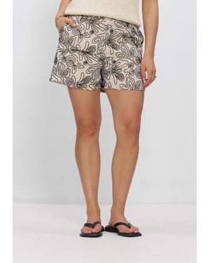 Object Damen Hosen Objkerry Hw Shorts - Mehrfarbig