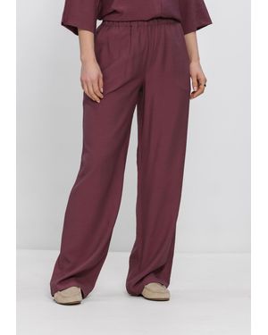 Modström Damen Hosen Nickimd Pants - Rot