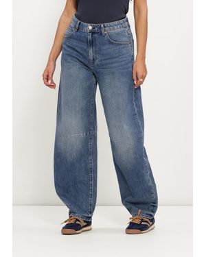 Catwalk Junkie Damen Jeans Bold Barrel Fit Jeans (Noos) - Blau