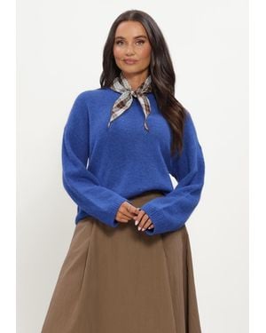 Minus Damen Pullover & Cardigans Mschrista Knit Pullover - Blau