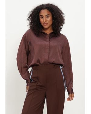Pom Damen Blusen Robin Chocolate - Rot