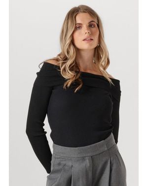 Liu Jo Damen Tops & T-Shirts 3.0 Maglia Chiusa M/L - Schwarz