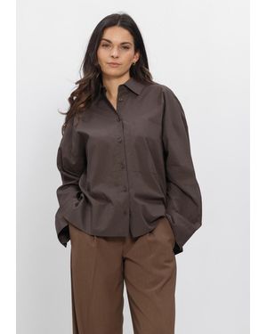 Second Female Damen Blusen Lanna Shirt - Braun