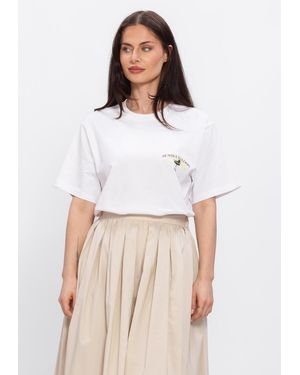 Moves Damen Tops & T-Shirts Kiana Tee 4640 - Weiß