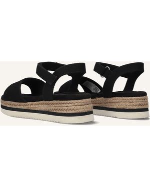 TOMS Mädchen Sandalen Diana - Schwarz