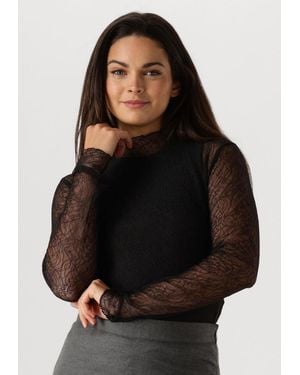 Gestuz Damen Tops & T-Shirts Laiagz Lace Blouse - Schwarz