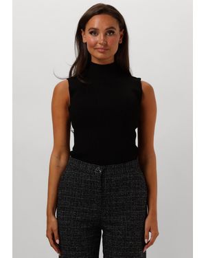 Bruuns Bazaar Damen Tops & T-Shirts Rivers Aditi Knit Top - Schwarz
