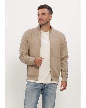 G-Star Herren Pullover & Cardigans Premium Core Track Jkt Sw - Natur