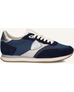 Philippe Model Damen Sneaker Blville Low - Blau