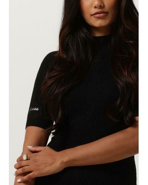 Guess Minikleid Es Arielle Bodycon Swtr Dress - Schwarz