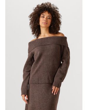 Notre-v Damen Pullover & Cardigans Nv-Gesa - Braun