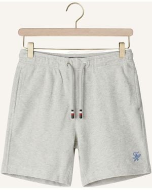 Tommy Hilfiger Jungen Hosen Thscript Jersey Twill Short - Grau