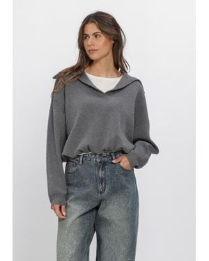 ELEH Damen Pullover & Cardigans Efwy260009 - Grau