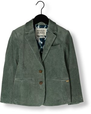 Scotch & Soda Blazer Lightweight Corduroy Blazer Mädchen - Grün