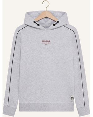 Indian Blue Jeans Jungen Pullover & Cardigans Hoodie Chest And Backprint - Grau