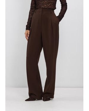Dante6 Damen Hosen Chad Pleated Pants - Braun