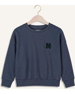 Nixnut Jungen Pullover & Cardigans Ol Sweater - Blau