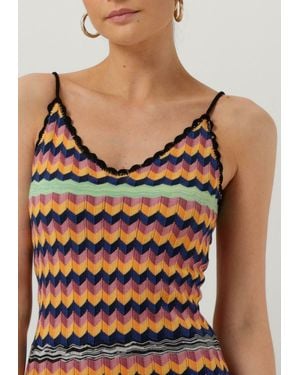 Scotch & Soda Midikleid Born To Love Knitted Dress - Schwarz