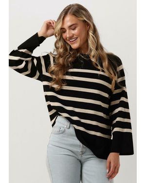 Object Pullover Objester Ls Knit Top Noos Damen - Schwarz