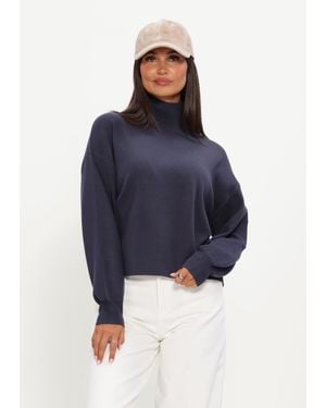 MSCH Copenhagen Damen Pullover & Cardigans Mschmercy East M Pullover - Blau