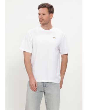 Forét Herren Polos & T-Shirts Perch T-Shirt - Weiß