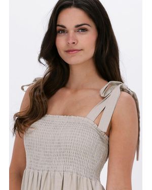 Object Midikleid Nela S/l Dress - Mehrfarbig