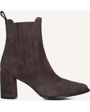 Notre-v Damen Stiefeletten 33028 - Braun