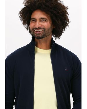 Tommy Hilfiger Strickjacke 1985 Zip Through - Blau